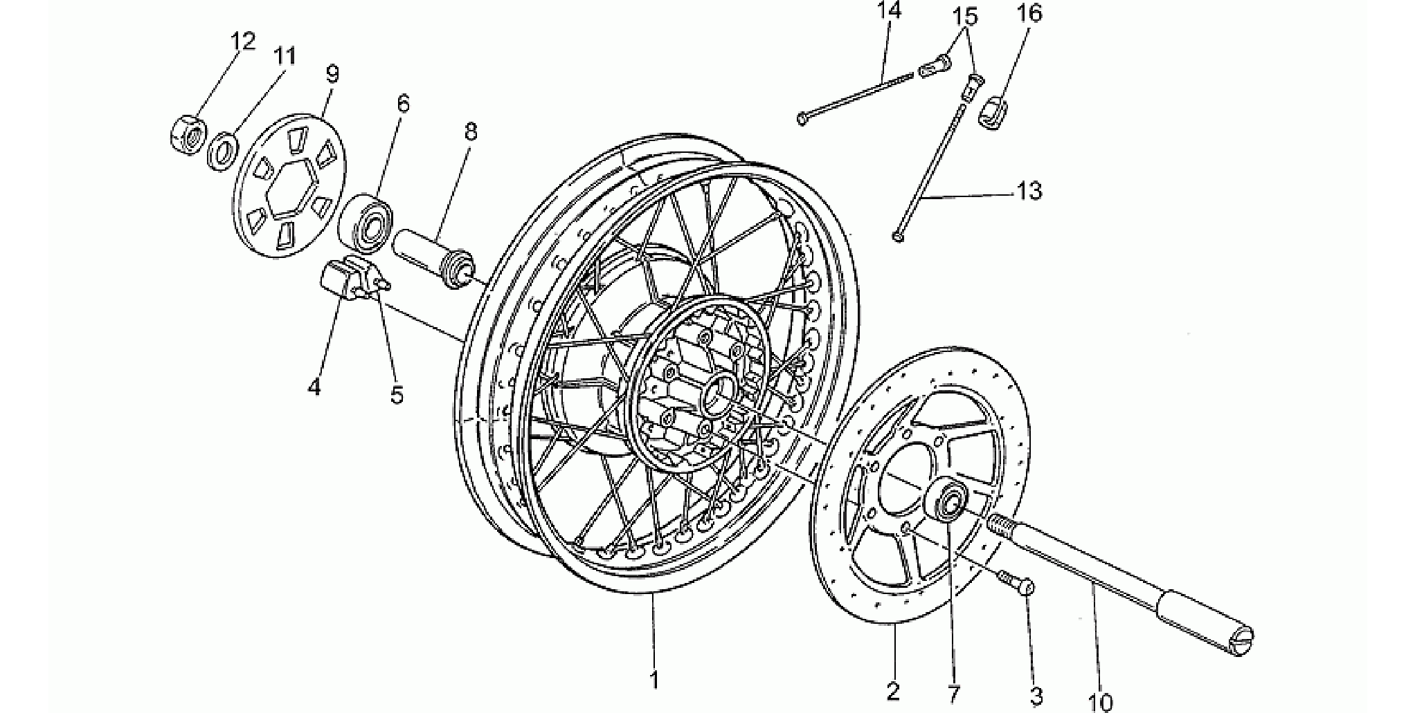 Rear wheel