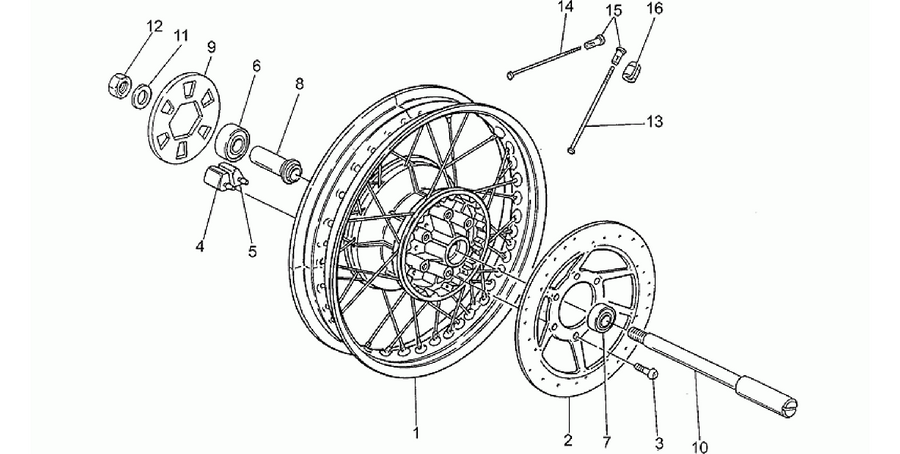 Rear wheel