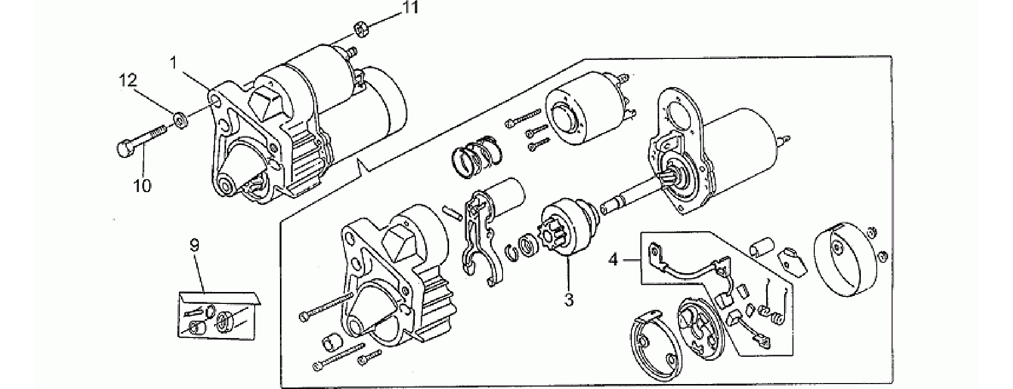 Starter motor