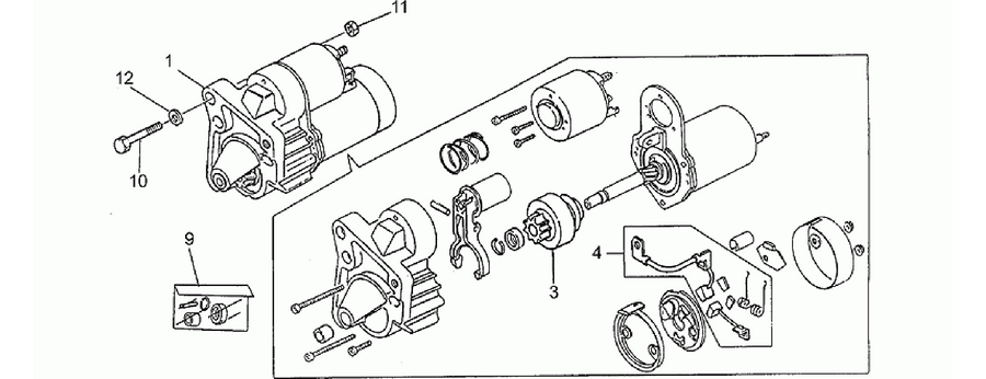 Starter motor