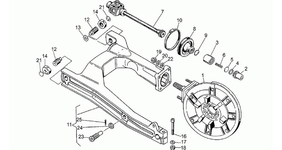 Swing arm