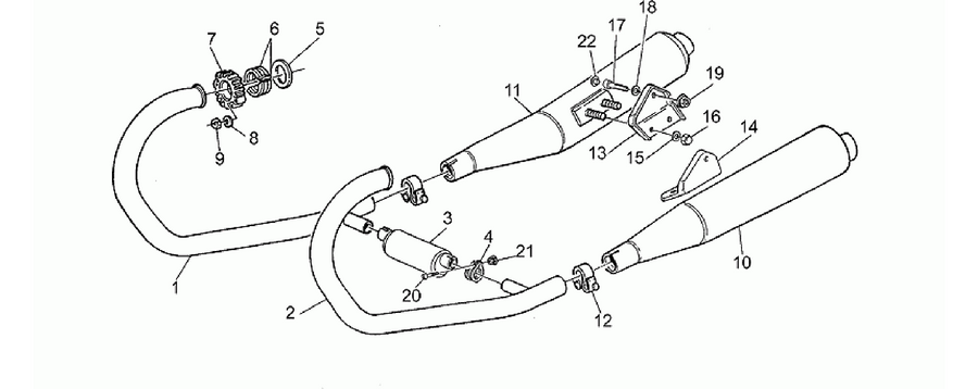 Exhaust unit