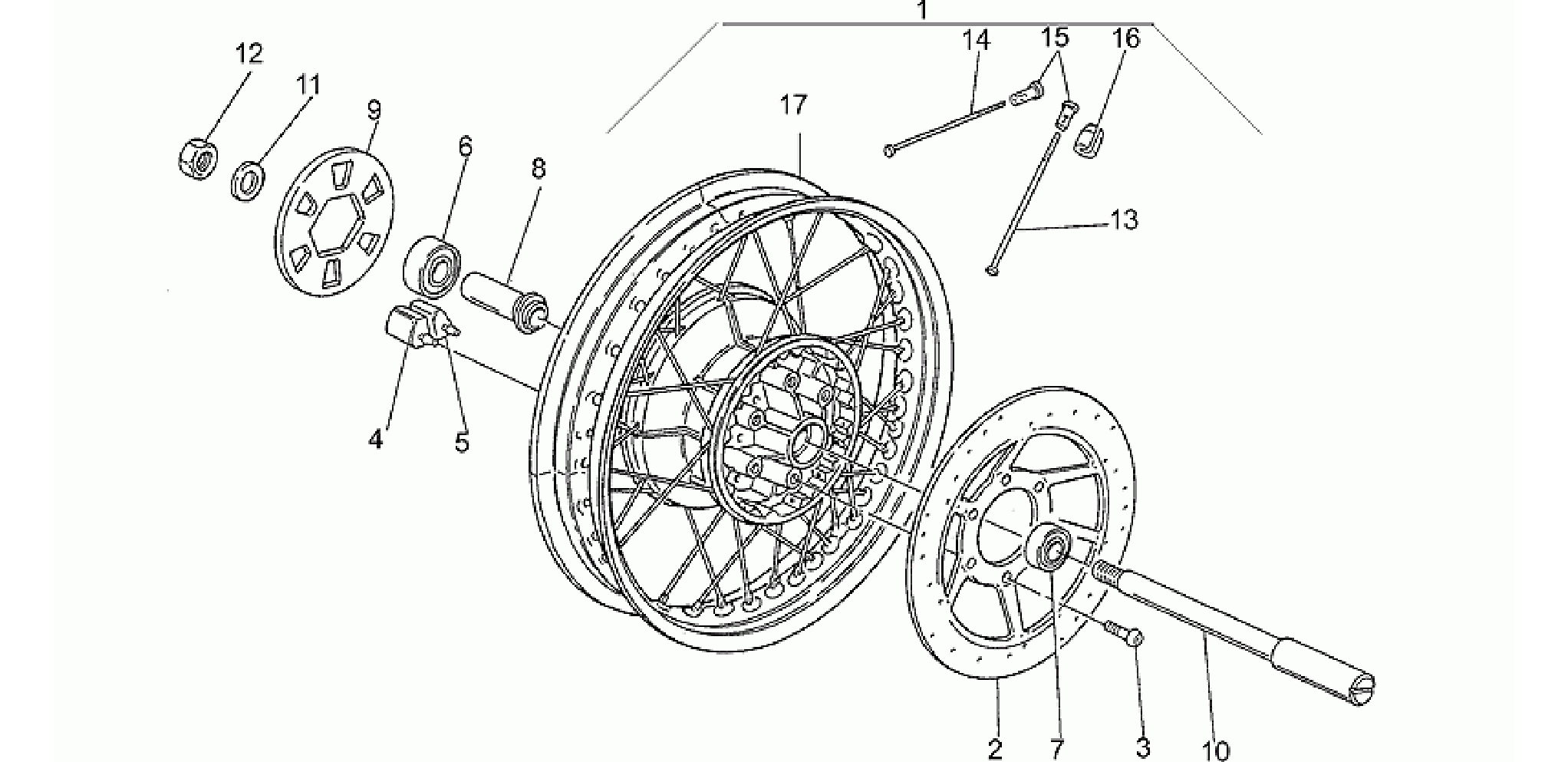 Rear wheel