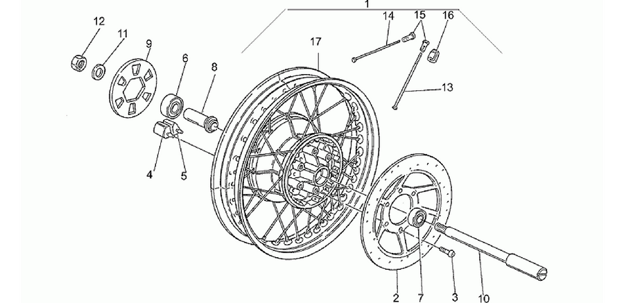 Rear wheel