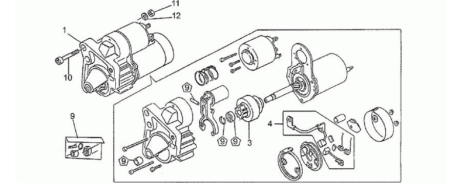 Starter motor