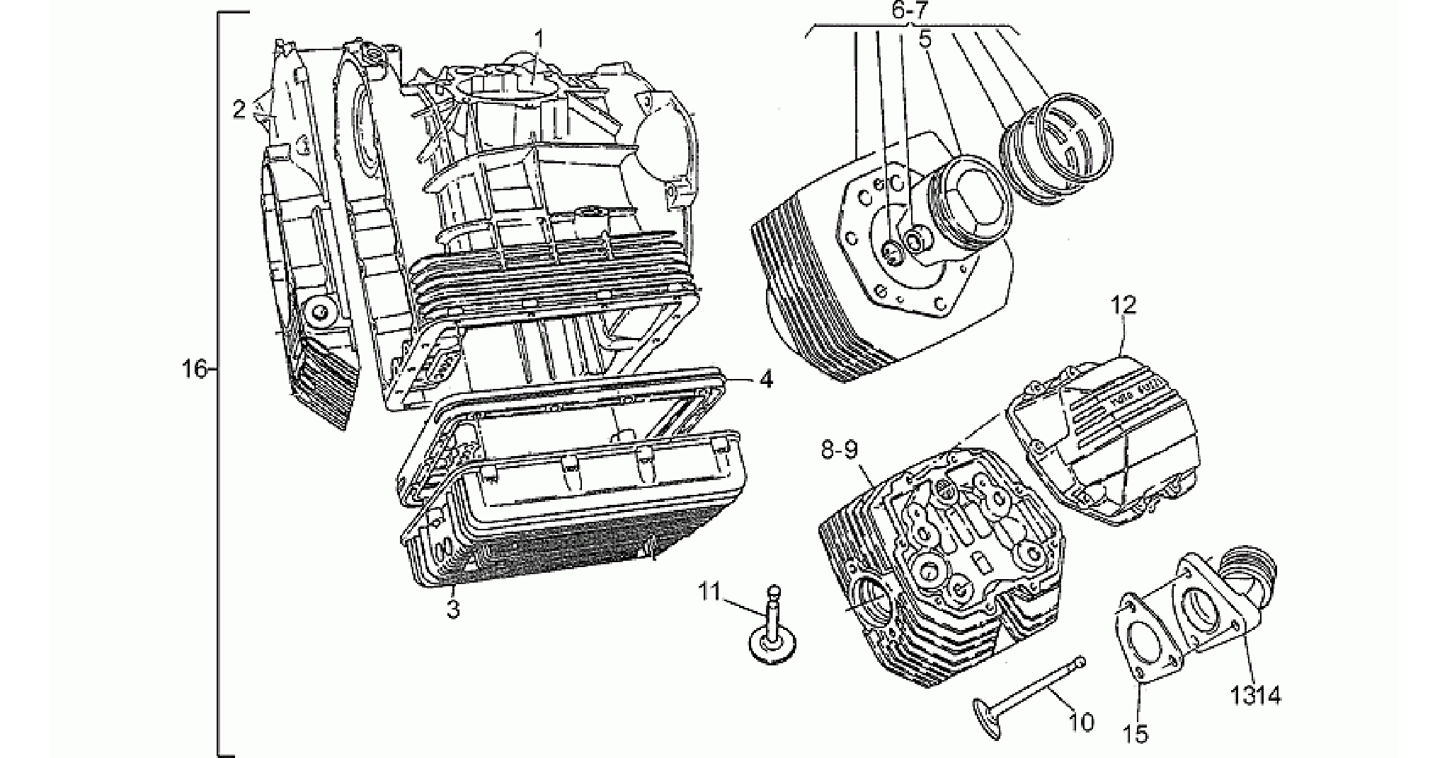 Cylinder head 1991 (D)