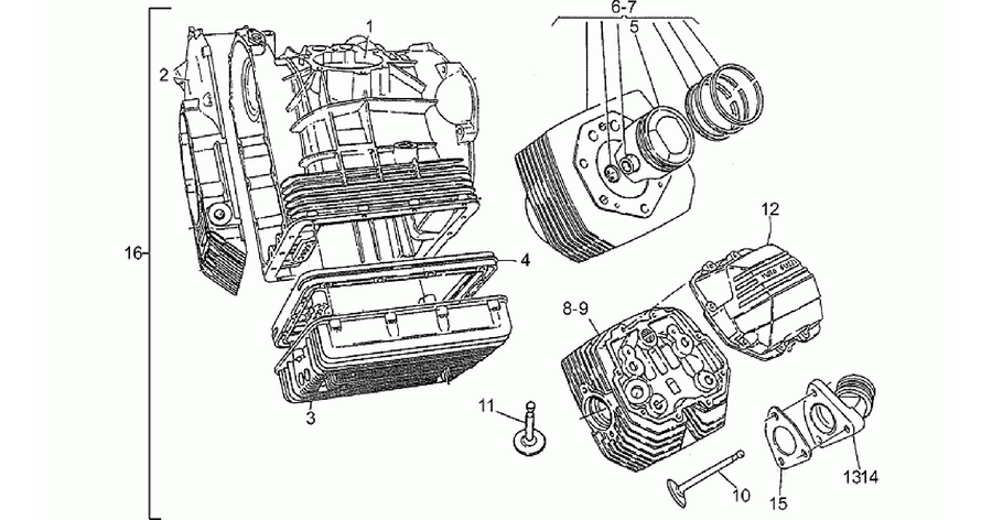 Cylinder head 1991 (D)