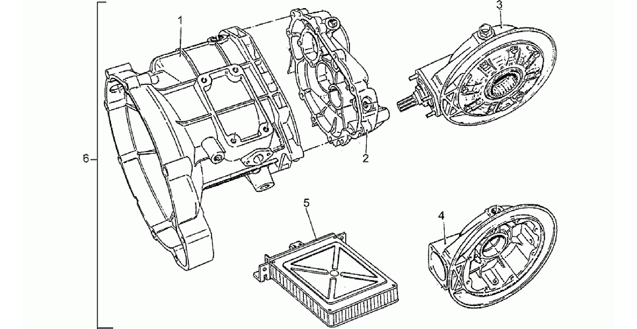 Gearbox variants 1991 (D)