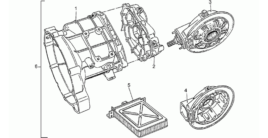Gearbox variants 1991 (D)