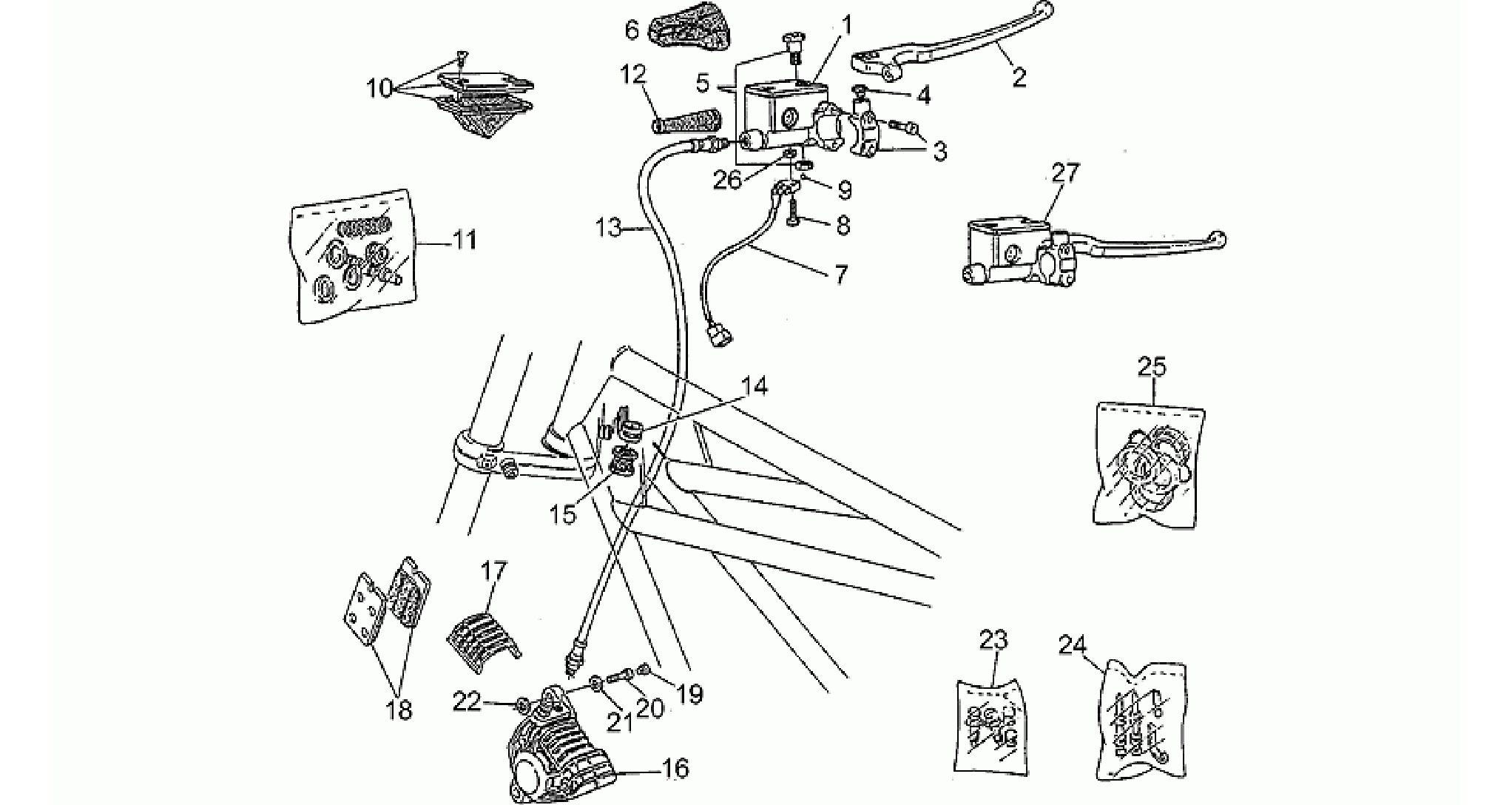 RH Front brake system