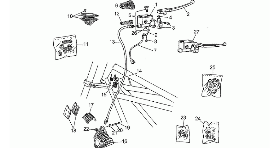 RH Front brake system