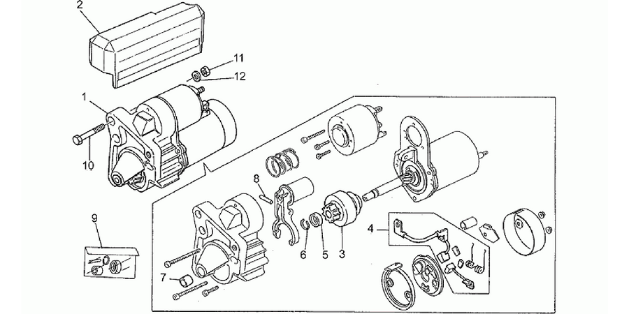 Starter motor