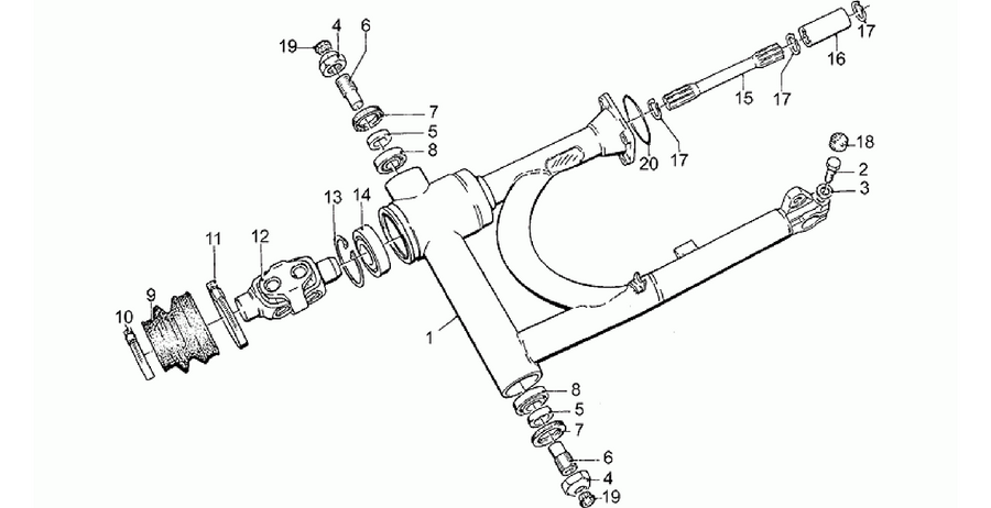 Swing arm