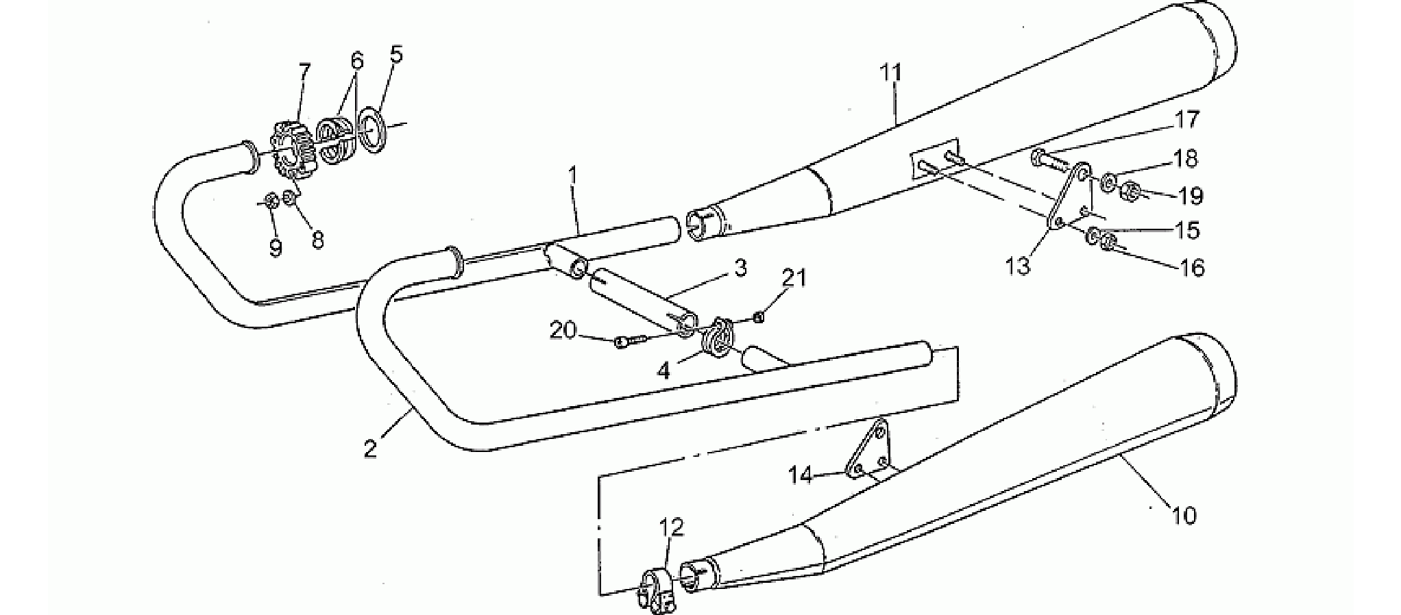 Exhaust unit