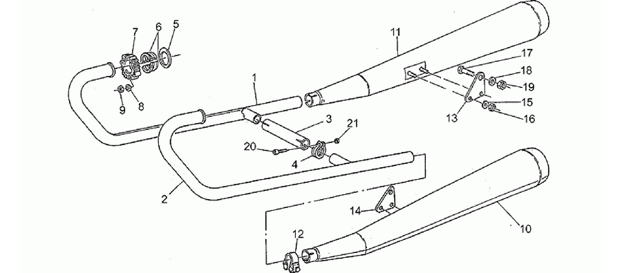 Exhaust unit