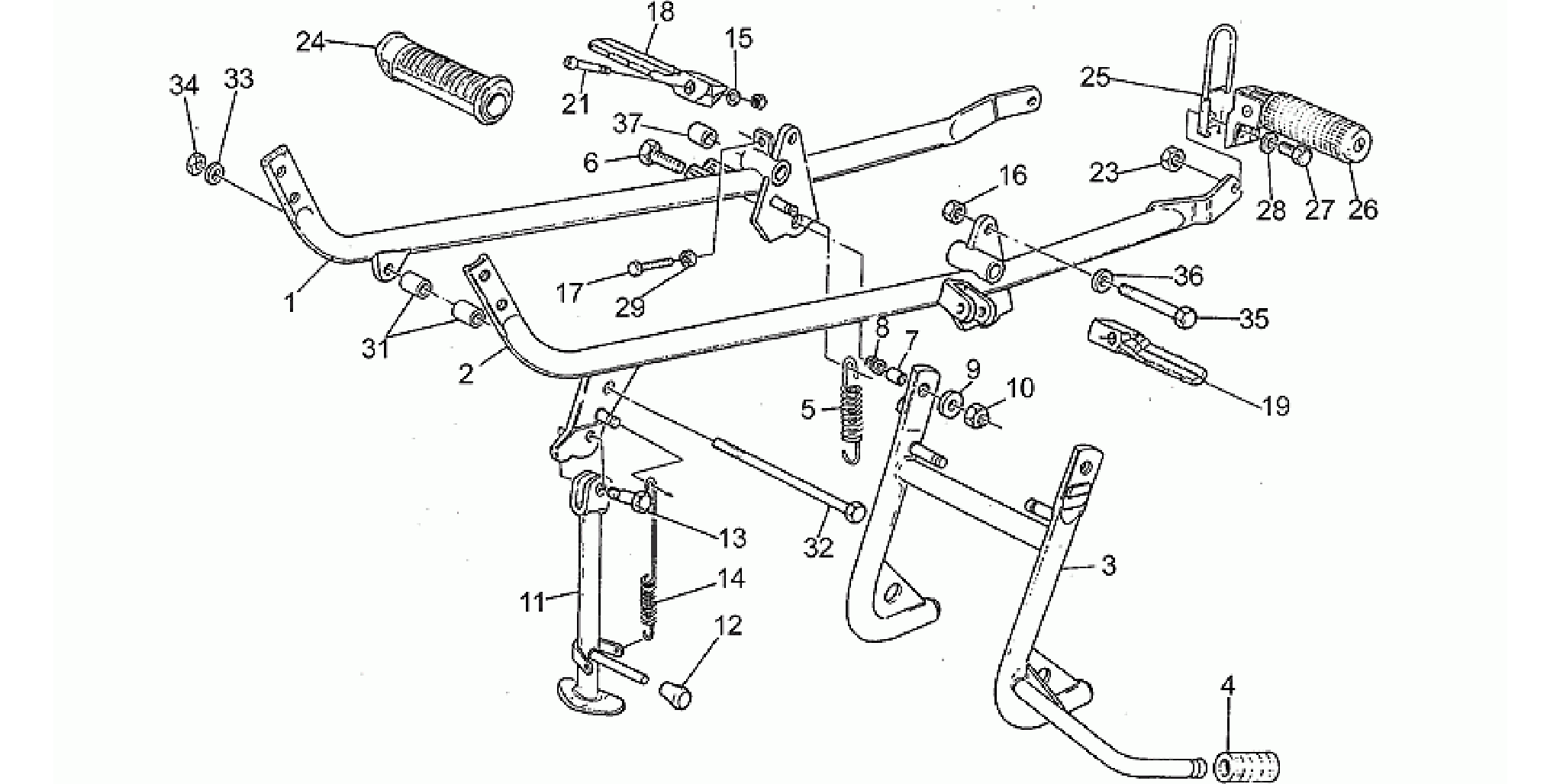 Footrests-Stands