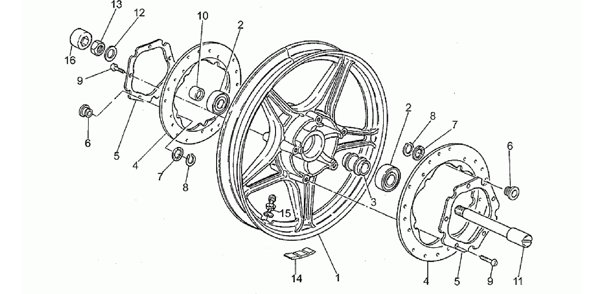 Front wheel