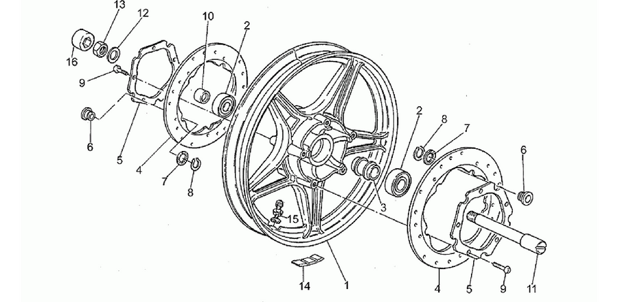 Front wheel