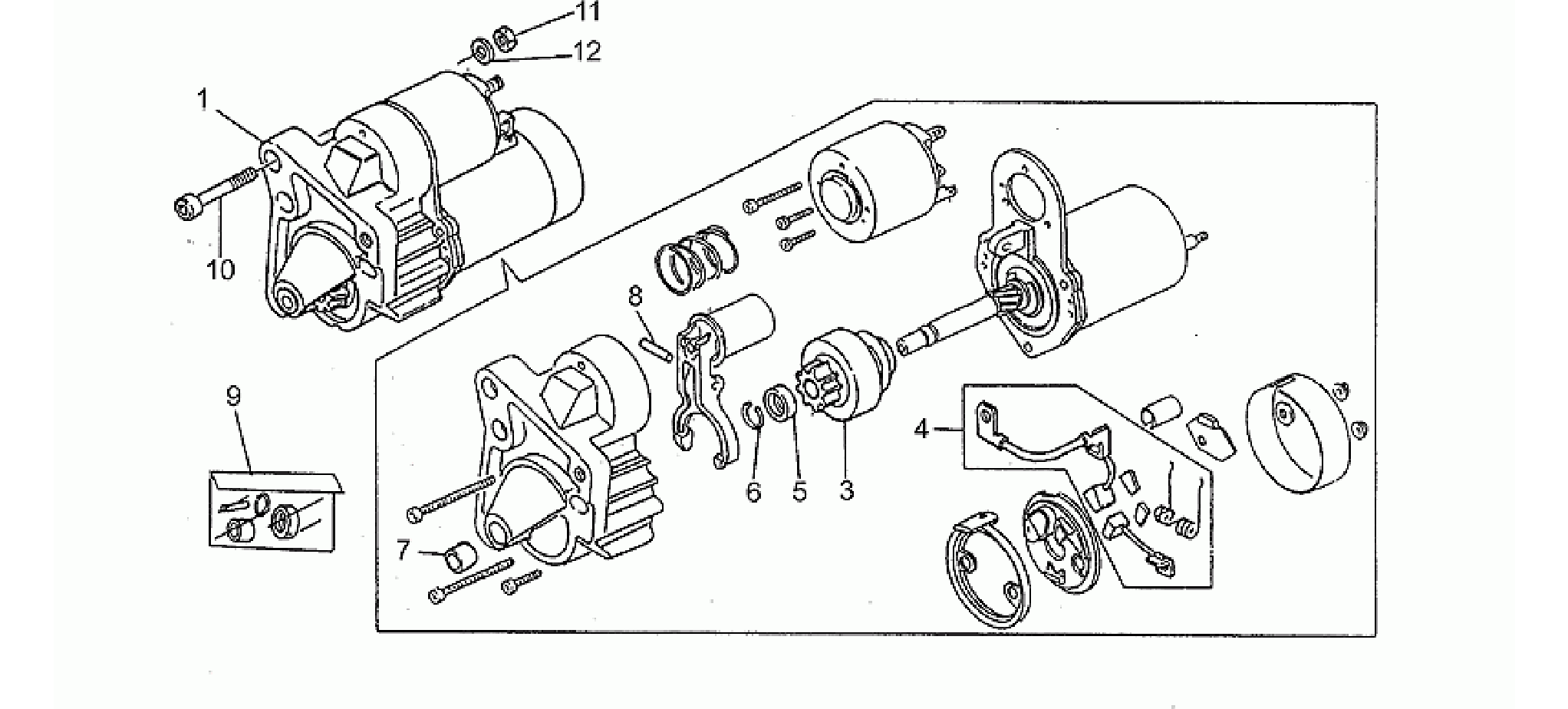 Starter motor