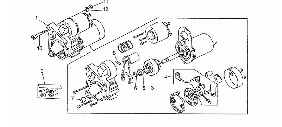 Starter motor