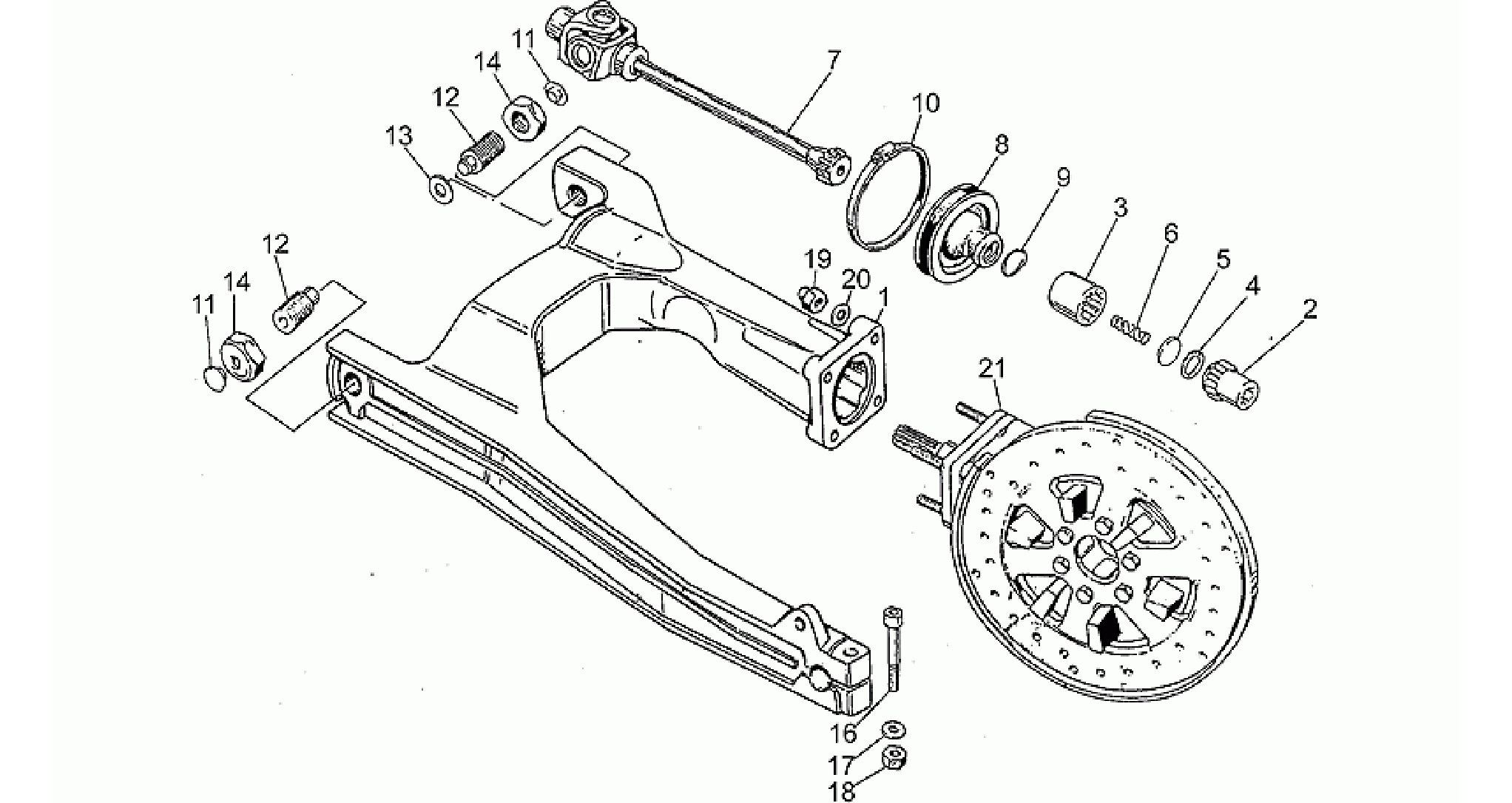 Swing arm