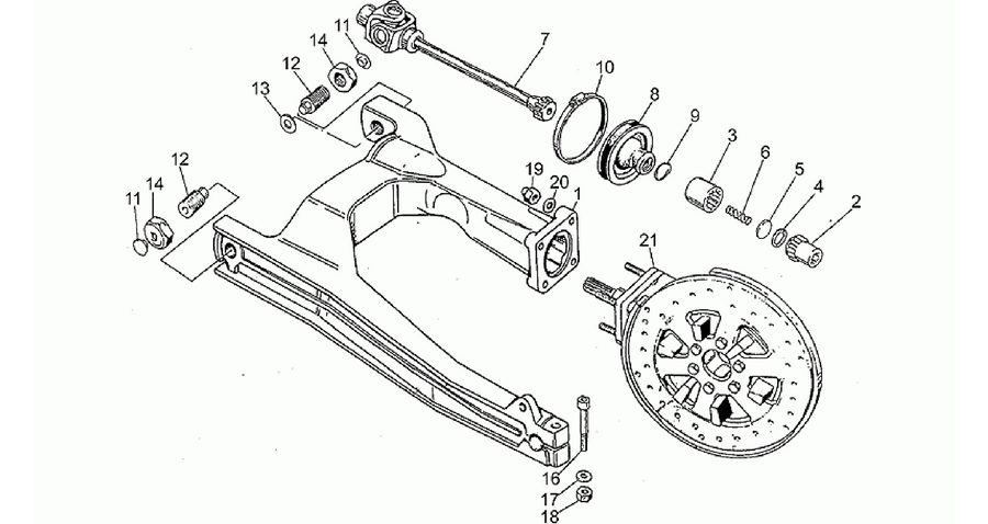 Swing arm