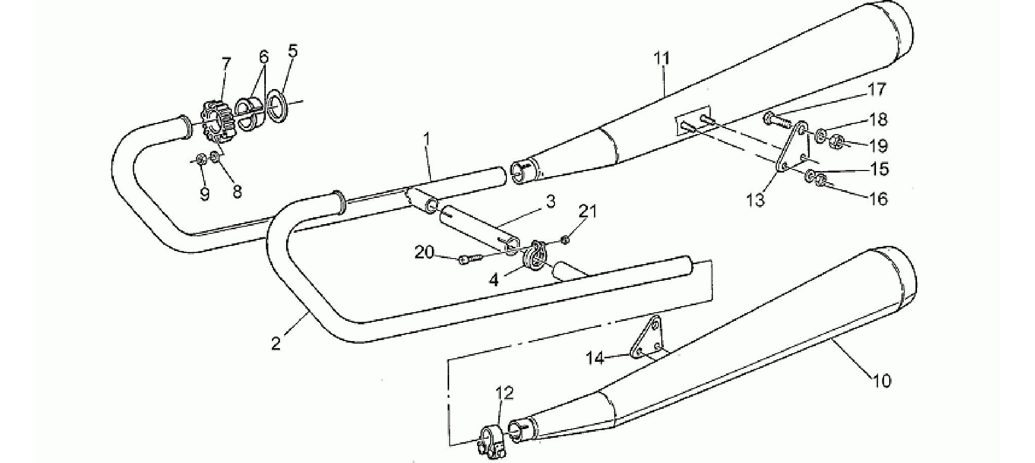 Exhaust unit