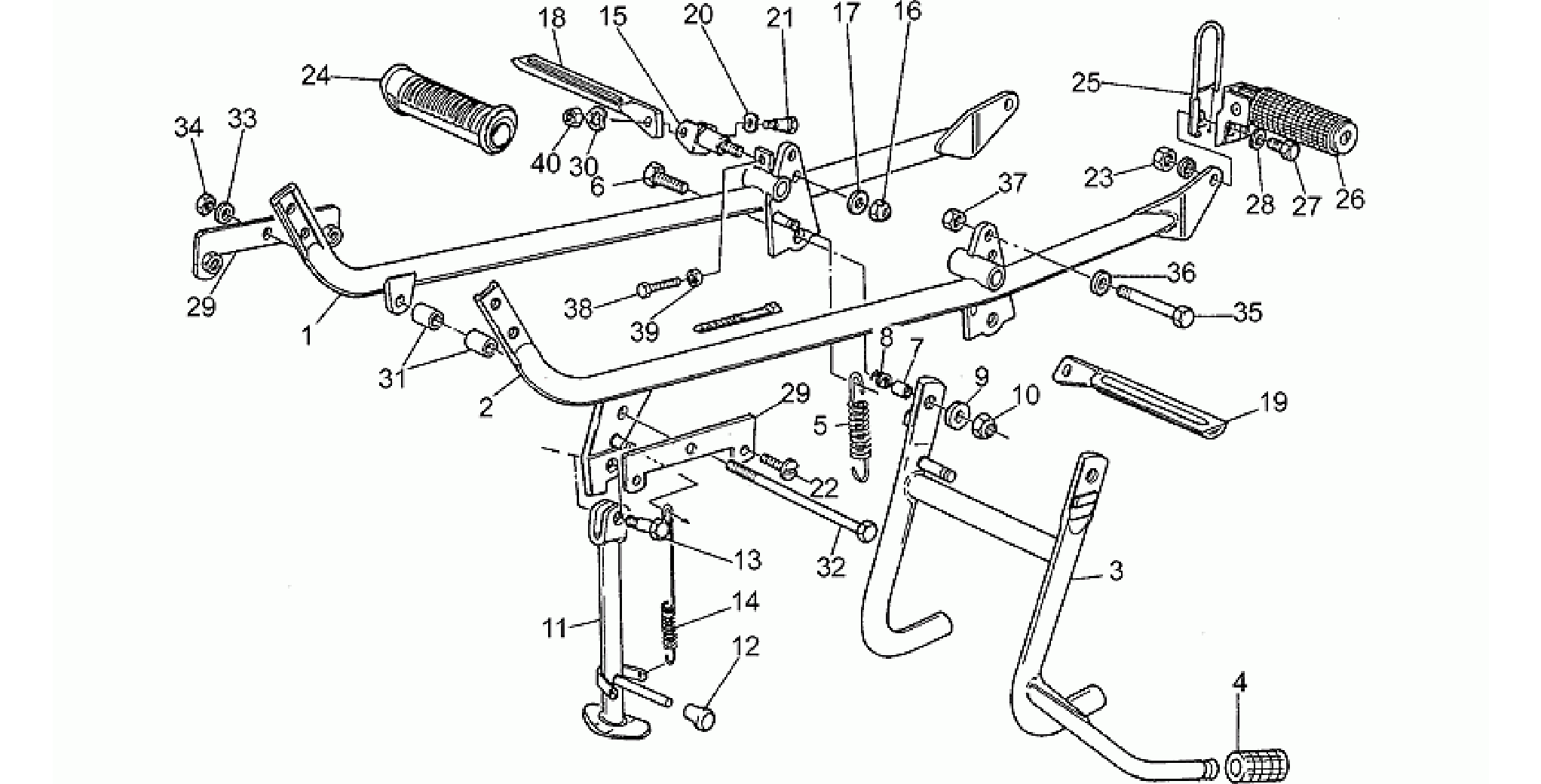 Footrests-Stands
