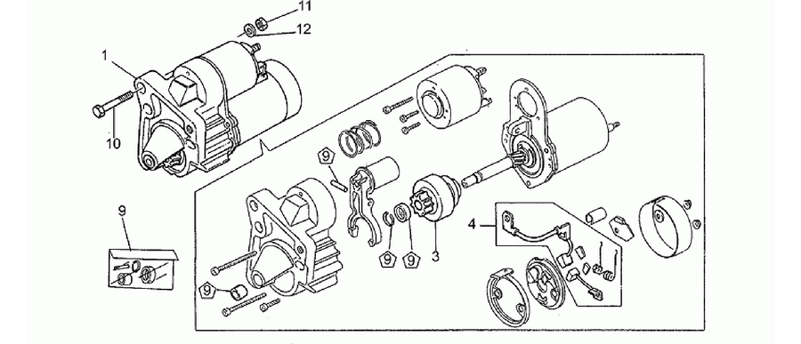 Starter motor
