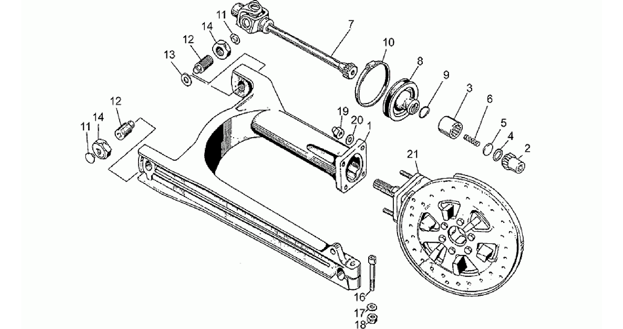 Swing arm