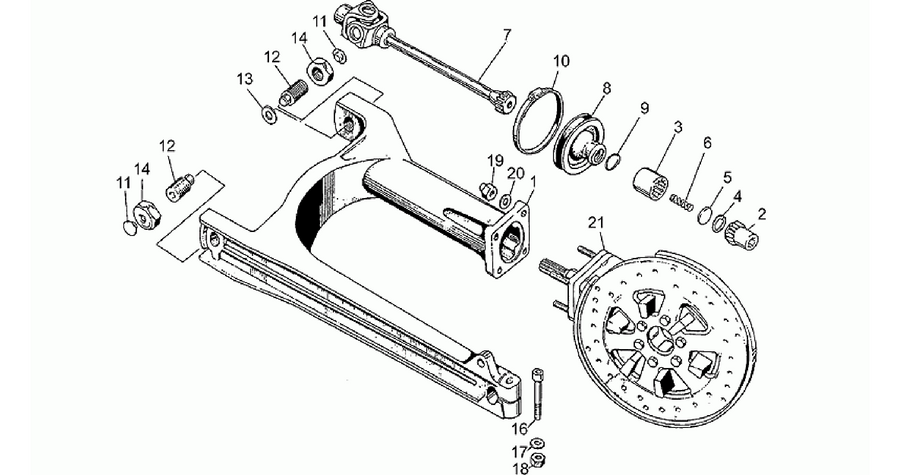Swing arm