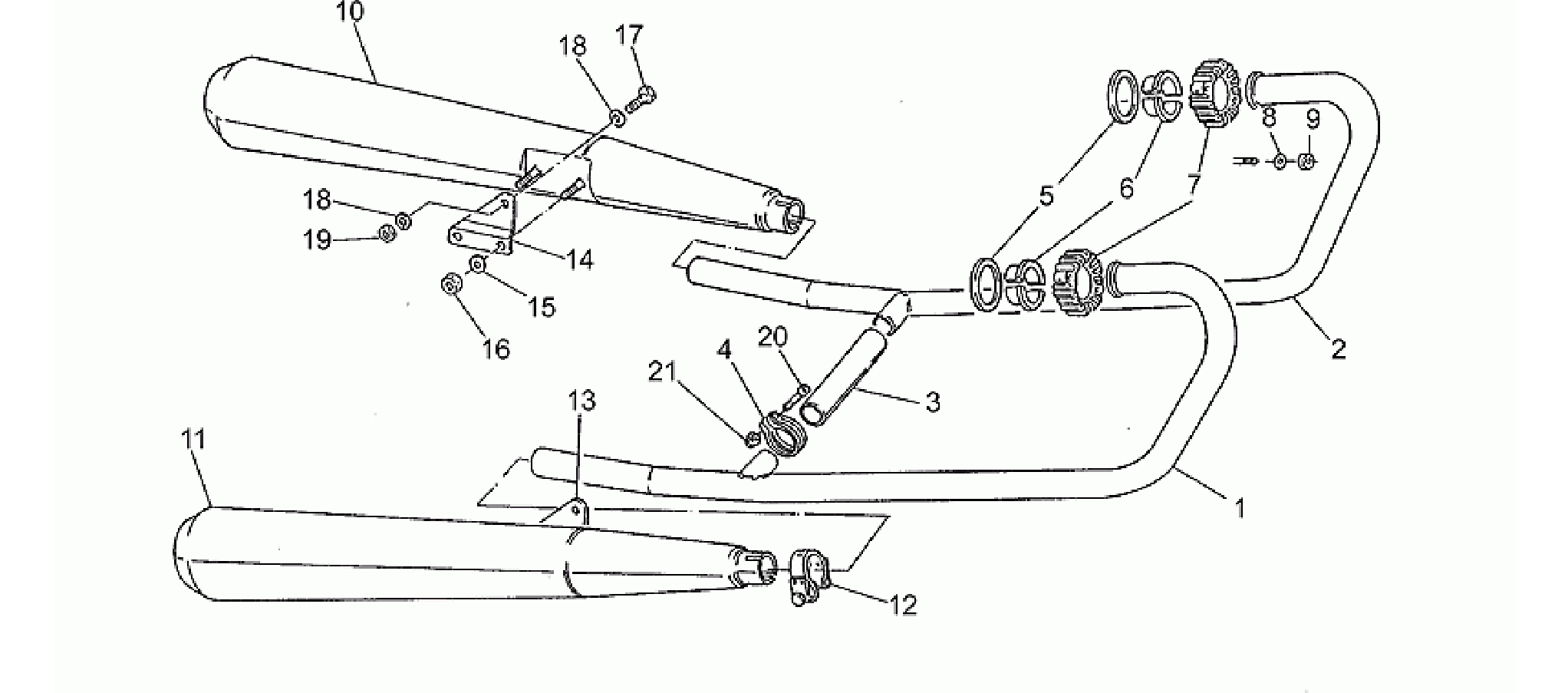 Exhaust unit