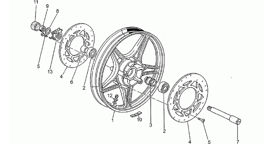 Front wheel