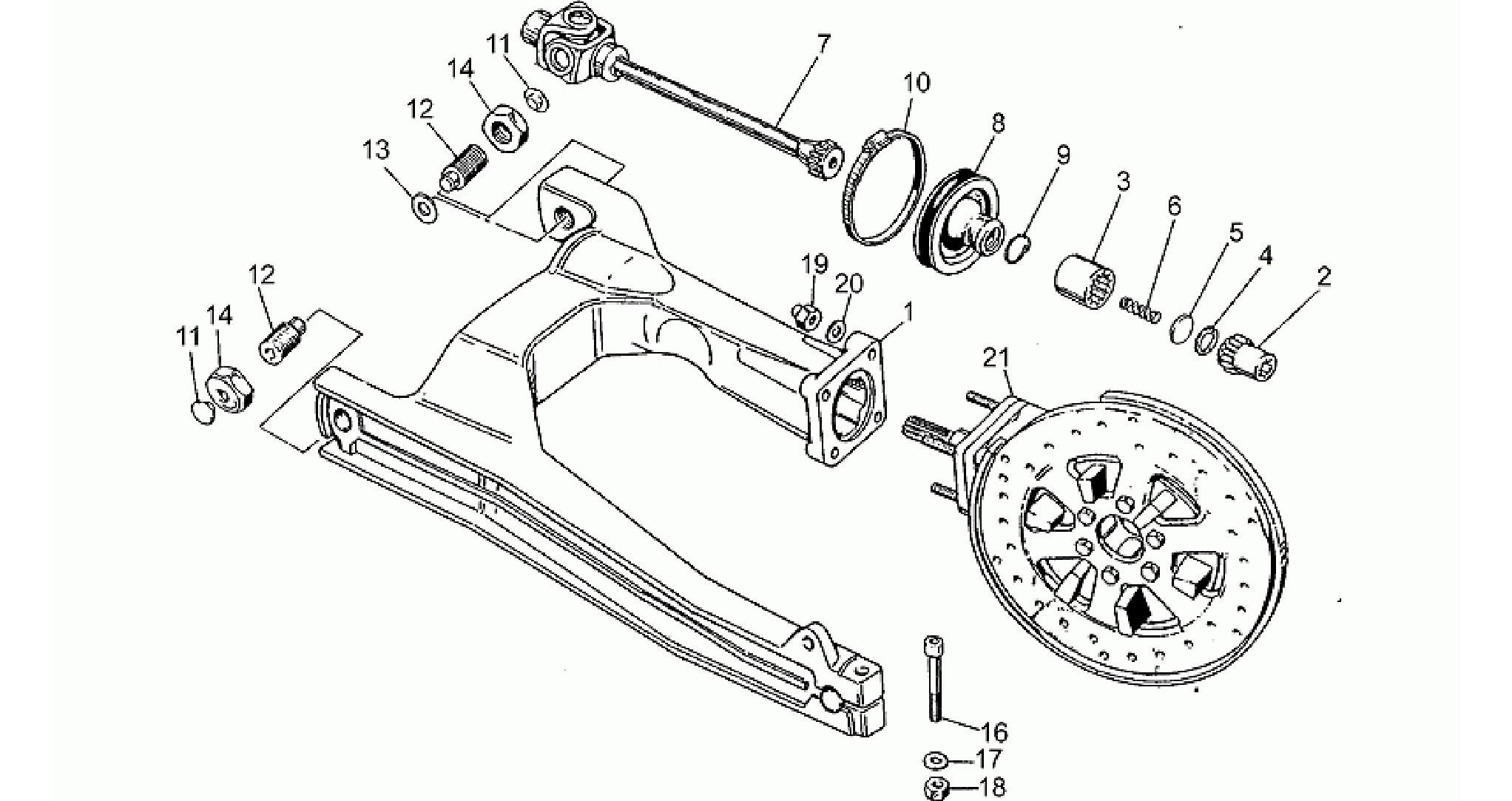 Swing arm