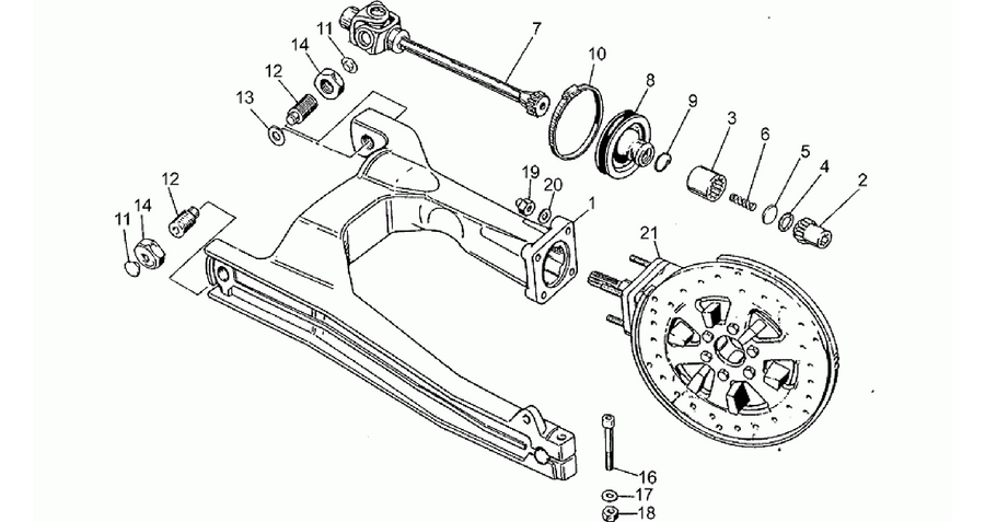 Swing arm