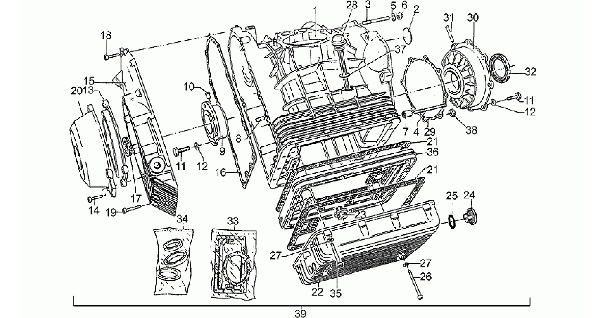 Crankcase 1991-D