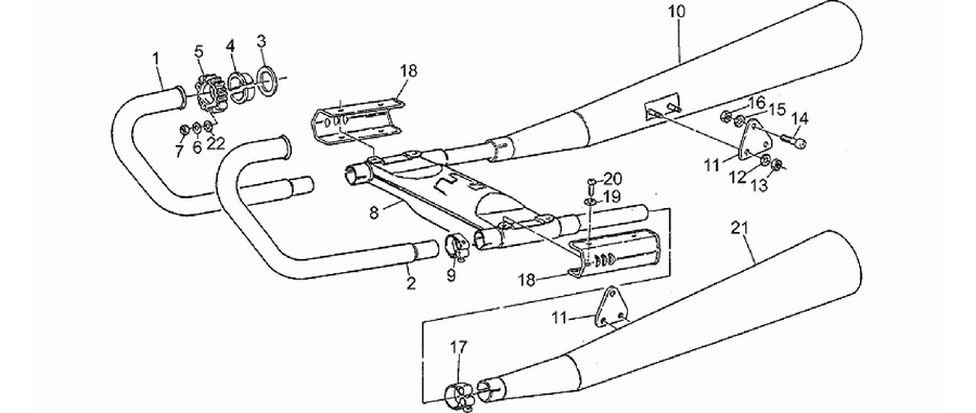 Exhaust unit