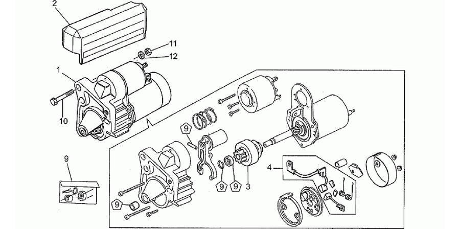 Starter motor