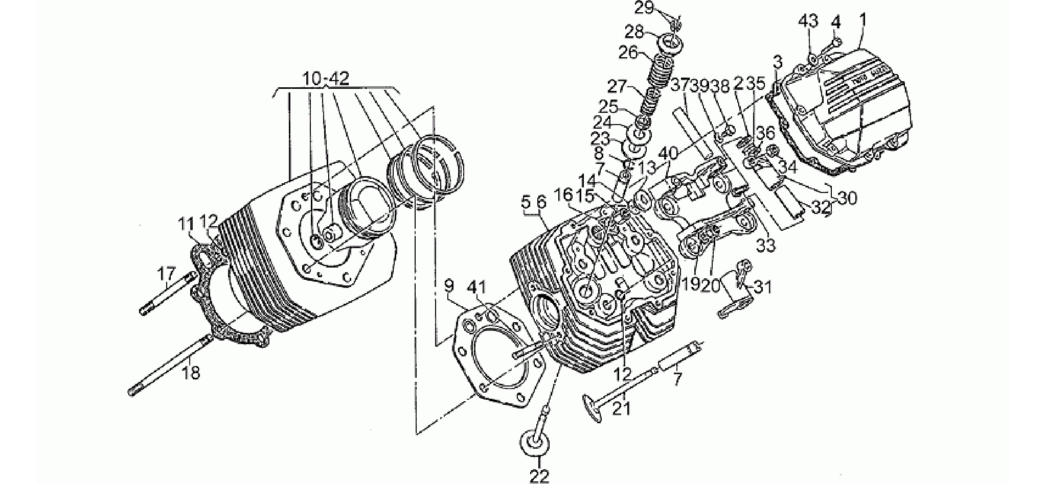 Cylinder - Head - Piston
