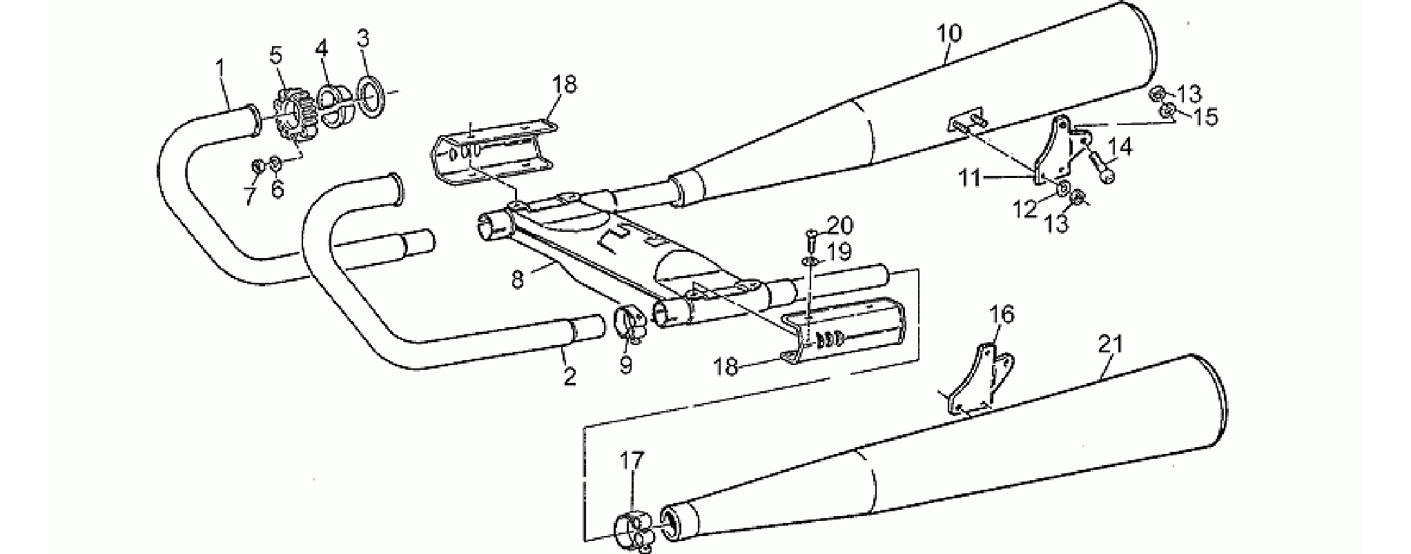 Exhaust unit