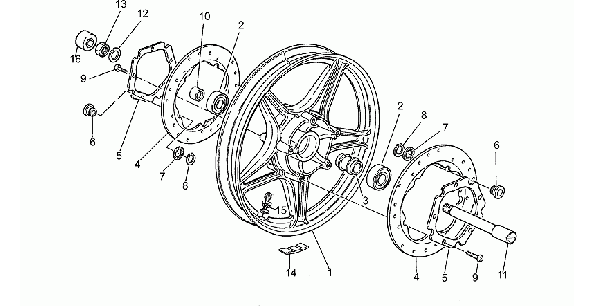 Front wheel
