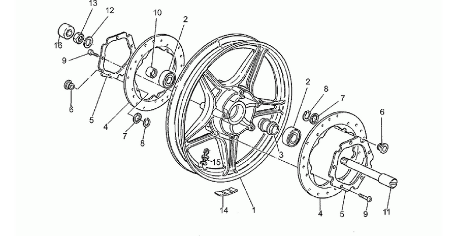 Front wheel