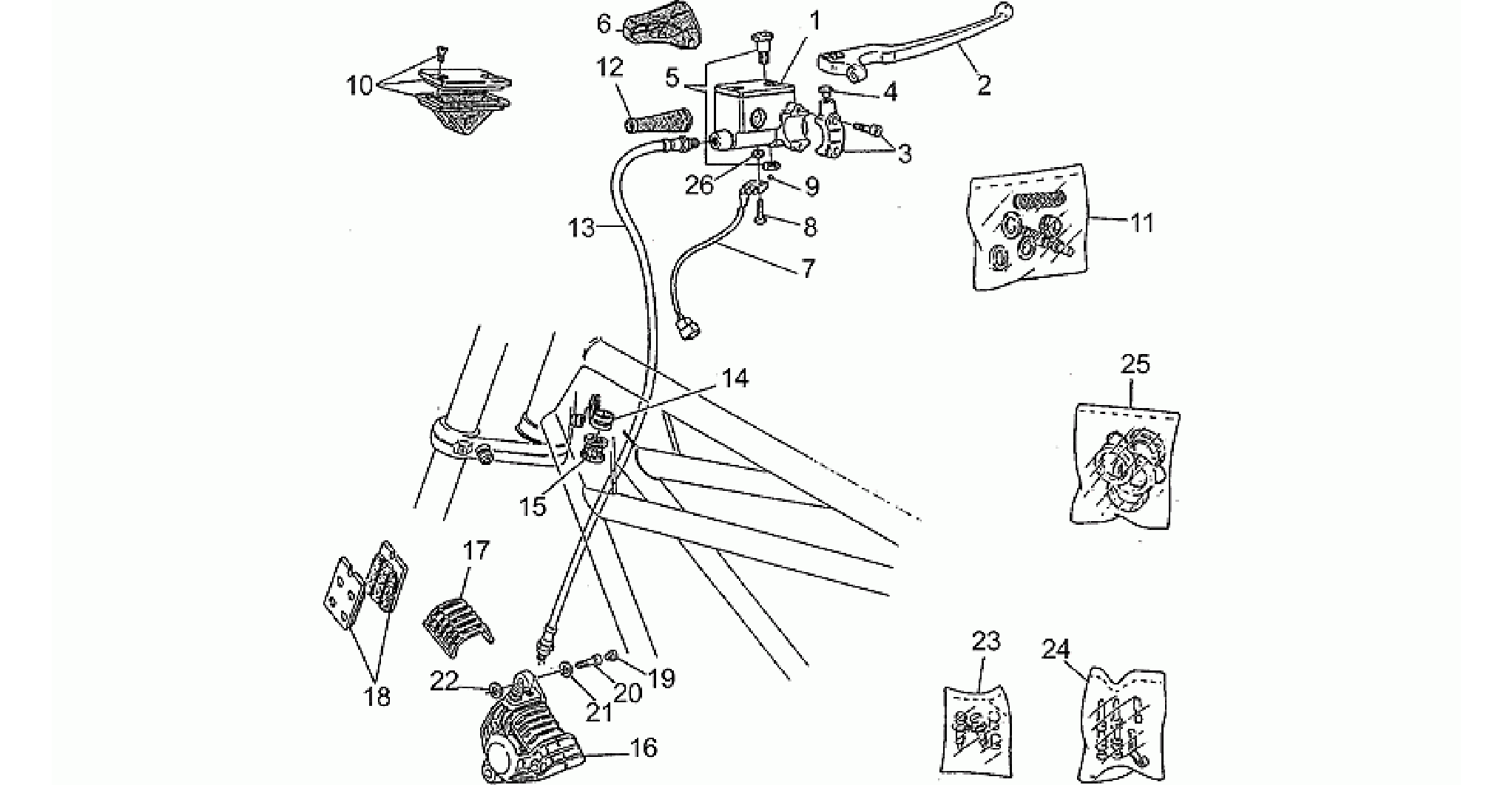 RH Front brake system