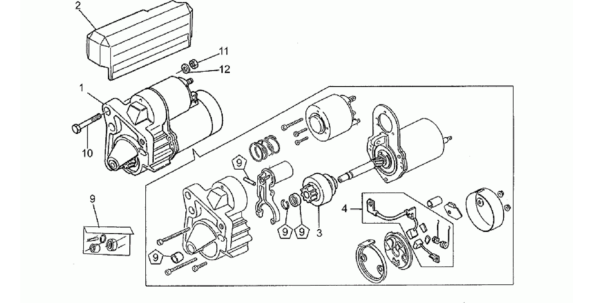 Valeo starter motor