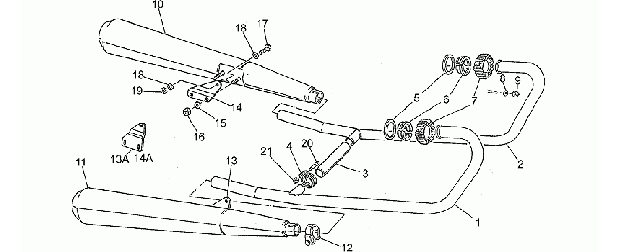 Exhaust unit
