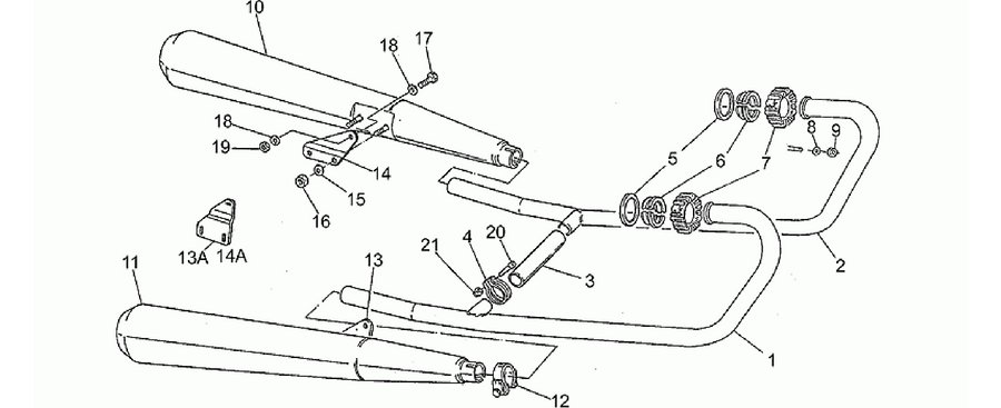 Exhaust unit
