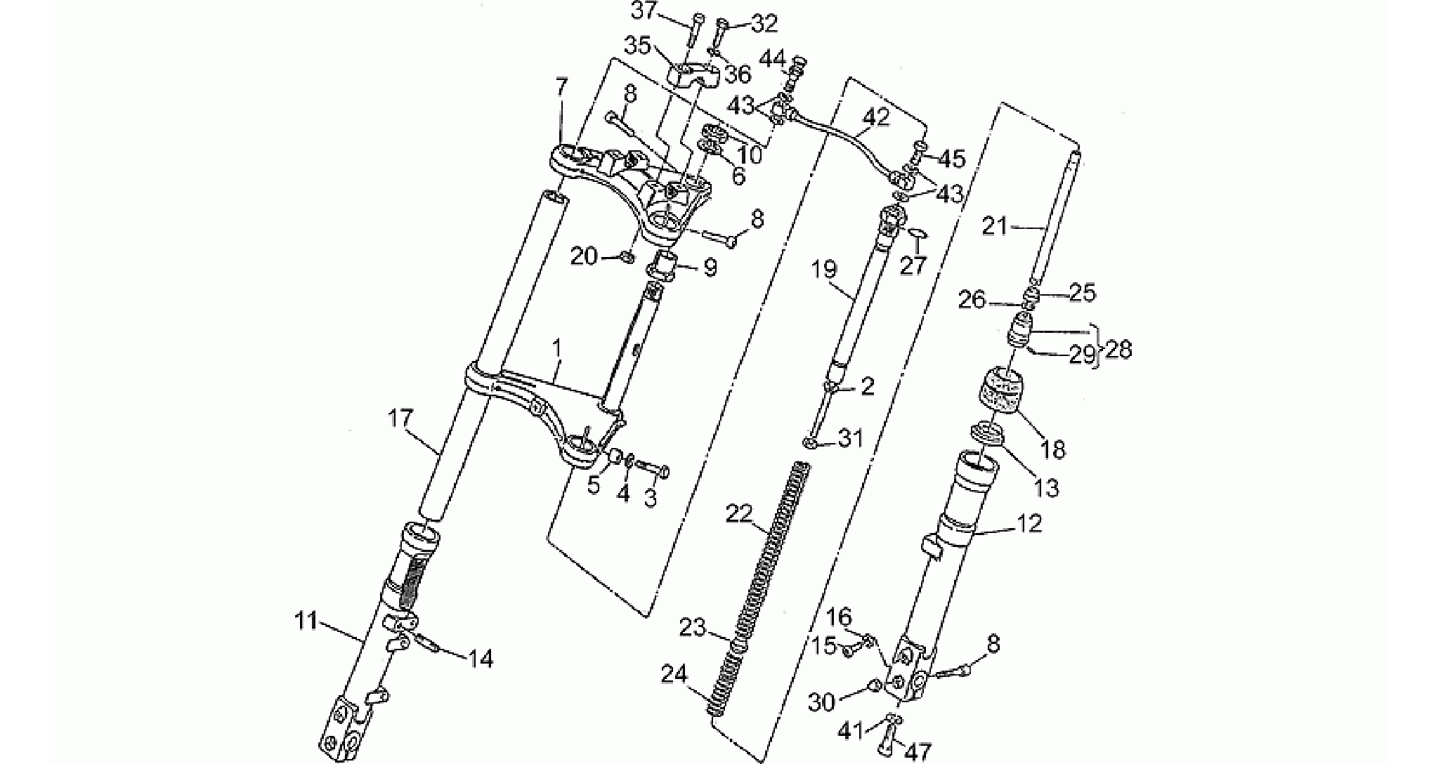 Front fork 35mm