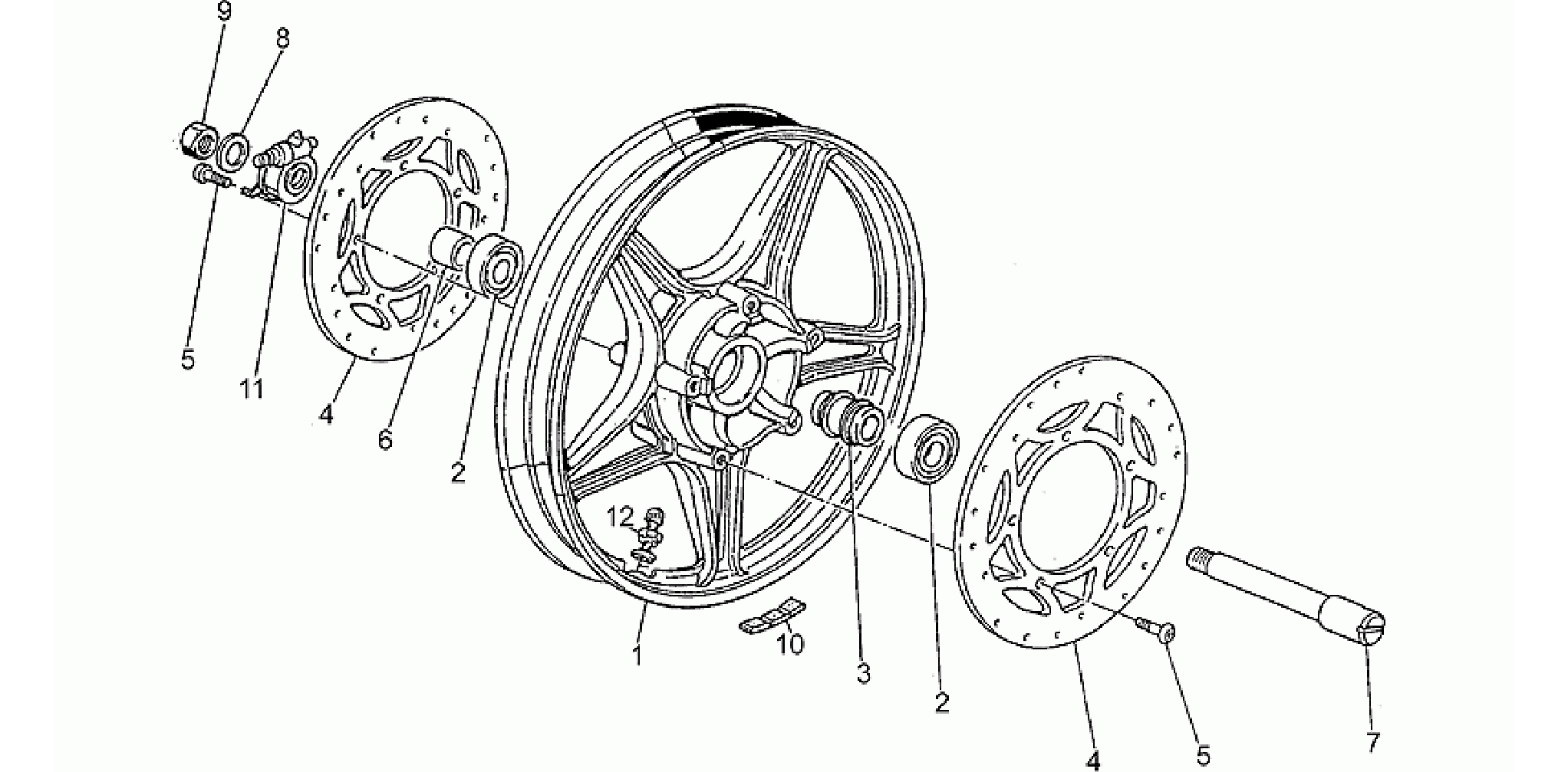 Front wh. from frame PG17001