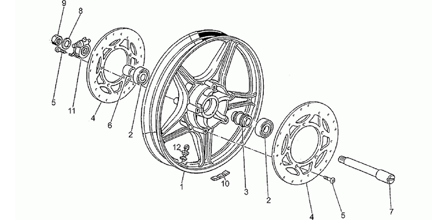 Front wh. from frame PG17001