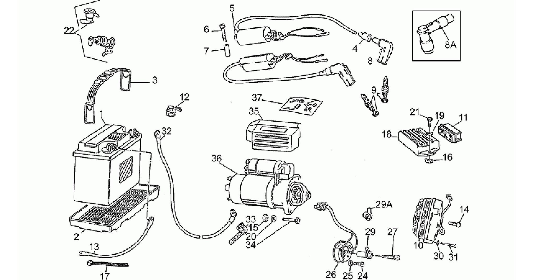 Saprisa battery - alternator